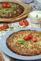 Rosti - Swiss dish made of grated potato