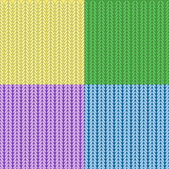 Knitted texture geometric vector seamless. Carpet stockinet ornament. Norwegian style seamless knitted pattern. Abstract xmas wallpaper.