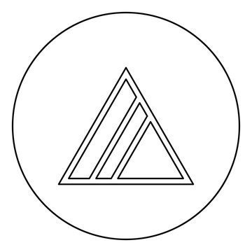 recommend clip art: Not allowed in circle round outline blackn Do not can bleached with chlorine Clothes care symbols Washing concept Laundry sign icon in circle round outline black
