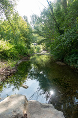The ter route through the interior of Girona