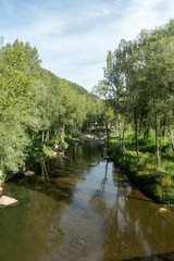 Obraz premium The ter route through the interior of Girona