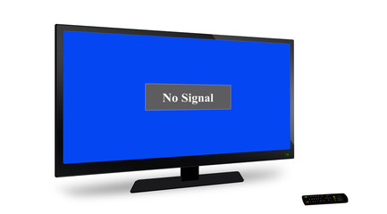 No signal telavision