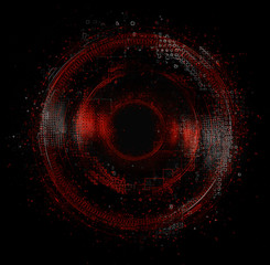 Light Red Frame Background