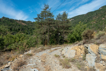 The ter route through the interior of Girona
