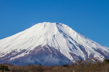 Close up Mount Fuji, Japan