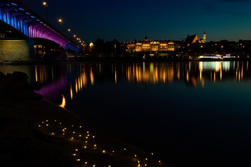 bridge at night