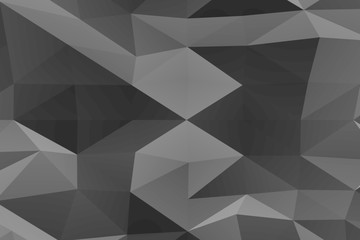 Triangle grey silver abstract geometric background