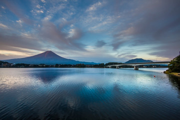 Mt.fuji with Lake kawaguchiko