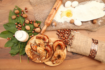 christmas cookies and decorations