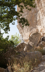 Mountain landscape in the Northern Black sea region