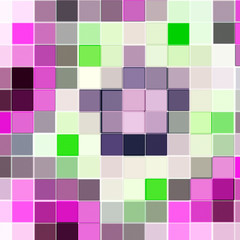 3D Abstract fractal background