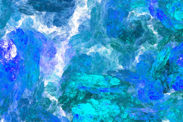 Abstract painting multicolor texture.
