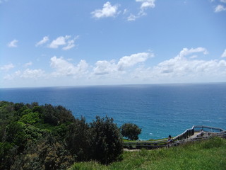 Fototapeta na wymiar 岬から見る海