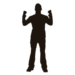 Celebrate Success Silhouette