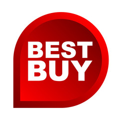 red vector banner best buy
