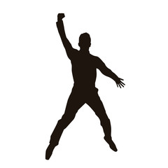 Celebrate Success Silhouette