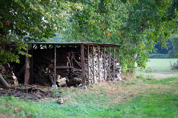 petite cabane à bois