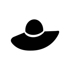 women hat logo vector