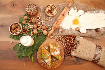 ingredients for baking