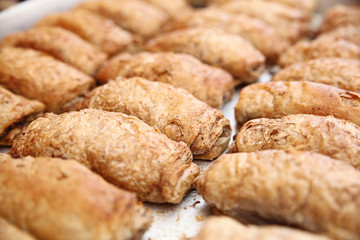 Patty before serving