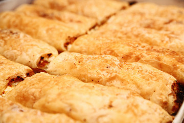 Patty before serving