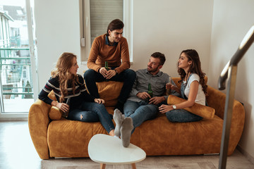 Chill time with crew