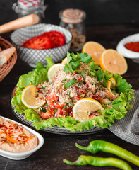 Spicy couscous salad