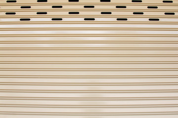 Roller shutter door texture background