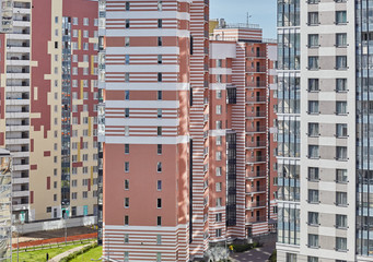 modern apartment building