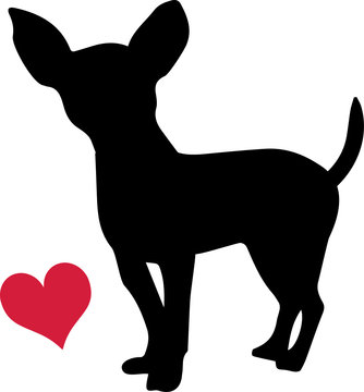 Free Free 256 Chihuahua Silhouette Svg Free SVG PNG EPS DXF File