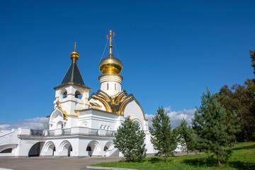 Fototapeta na wymiar Church of St. Seraphim of Sarov. Khabarovsk. Russia