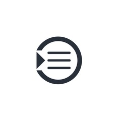 Fototapeta premium Button read more. Vector icon on a white background.