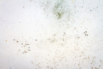 Old moldy paper with dirty stains and spots