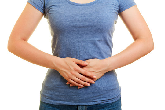 Bloating and pain or cramps in the stomach