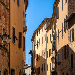 Fototapeta na wymiar Massa Marittima, Tuscany: typical street