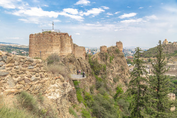 Ancient ruins of Narikala fortress