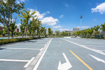parking lot in park © THINK b