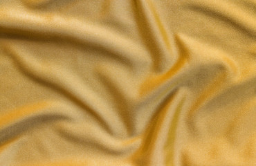 golden silk fabric background