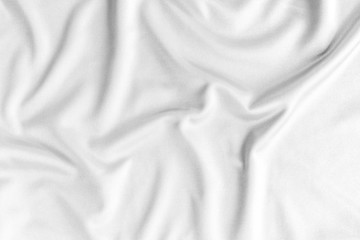 white silk fabric background