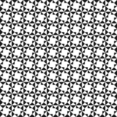 Seamless abstract geometric pattern with kaleidoscope elements