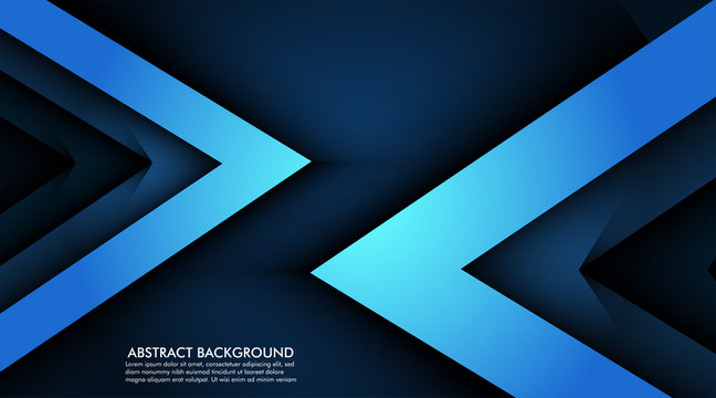 Abstract blue background with triangles For banners, business backgrounds, presentations © artnoy