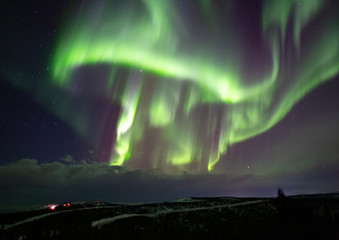 アラスカ フェアバンクスのオーロラ