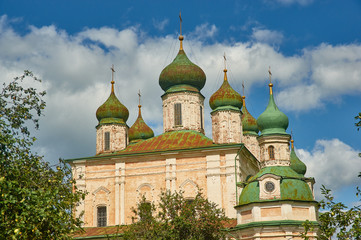 Fototapeta na wymiar Goritsky Monastery of Dormition,