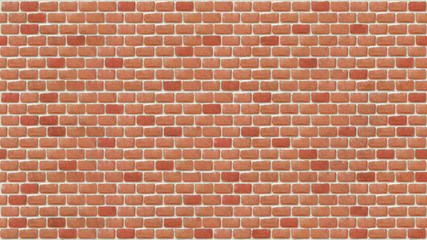 Brick wall pattern background, Old grunge tone brick wall texture, Digital painting illustration.