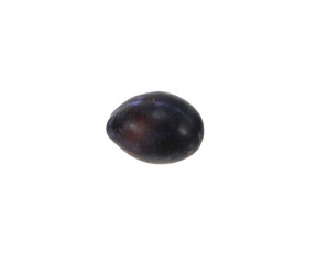 plum isolated on white background