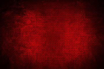 red geometric pattern. metal background and texture. - 291942490