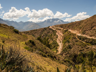 Andes mountains near Moray