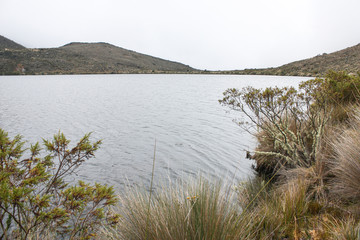 Sumapaz Paramo Lake, known as 