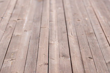 wooden background. perspective.