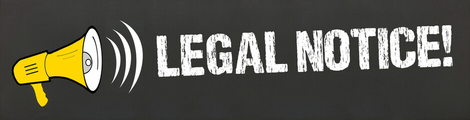 Legal notice! 